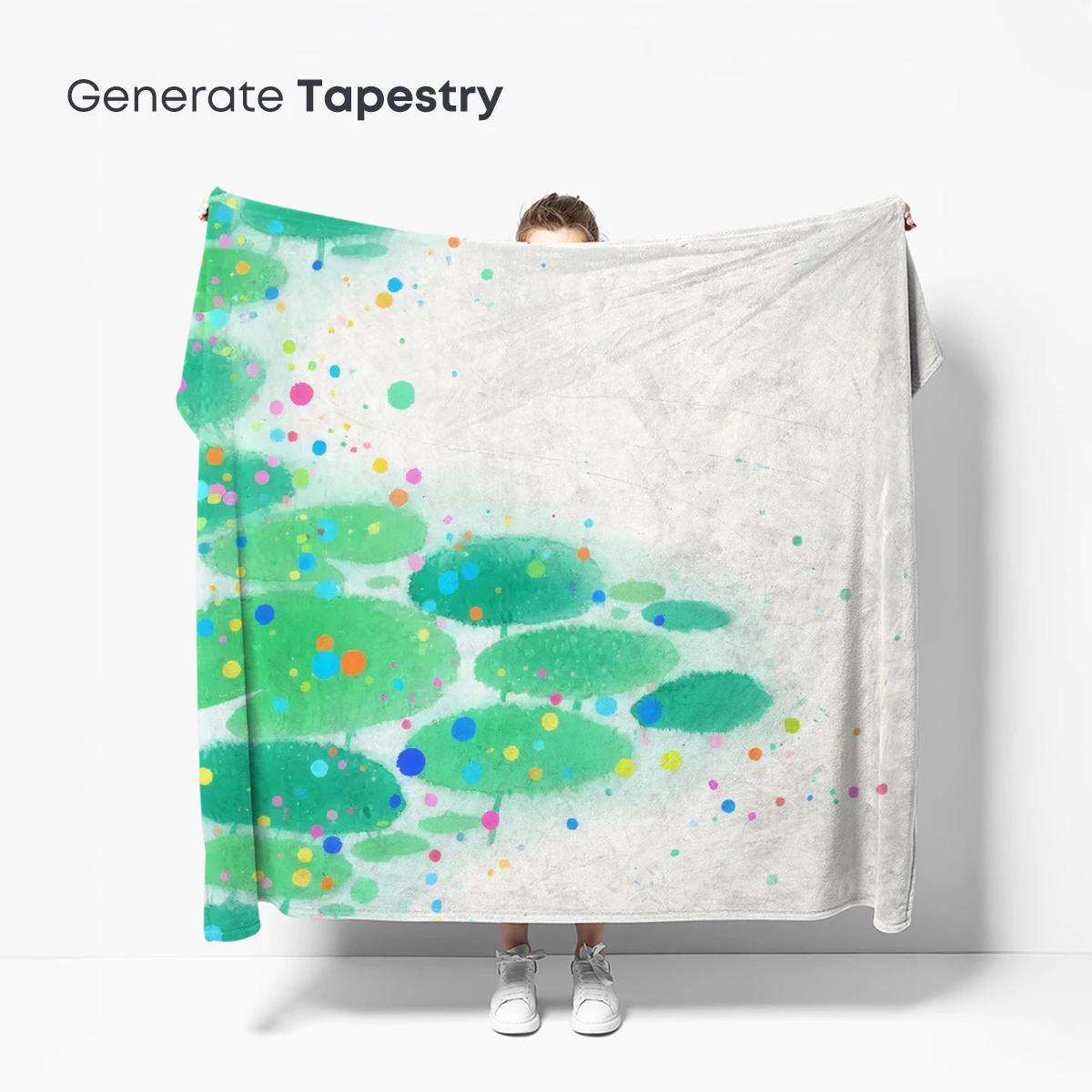 Whimsical Waterlily Dreamscape in Soft Watercolor - Image 5