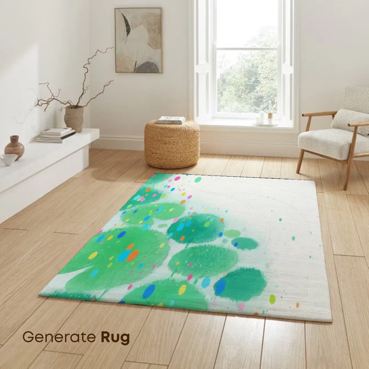 Whimsical Waterlily Dreamscape in Soft Watercolor - Image 6