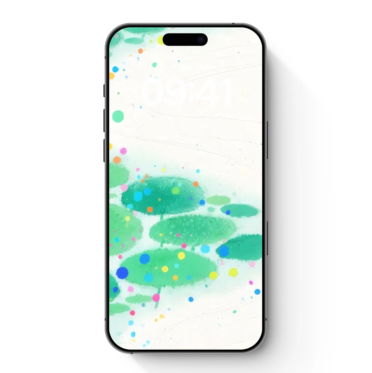 Whimsical Waterlily Dreamscape in Soft Watercolor