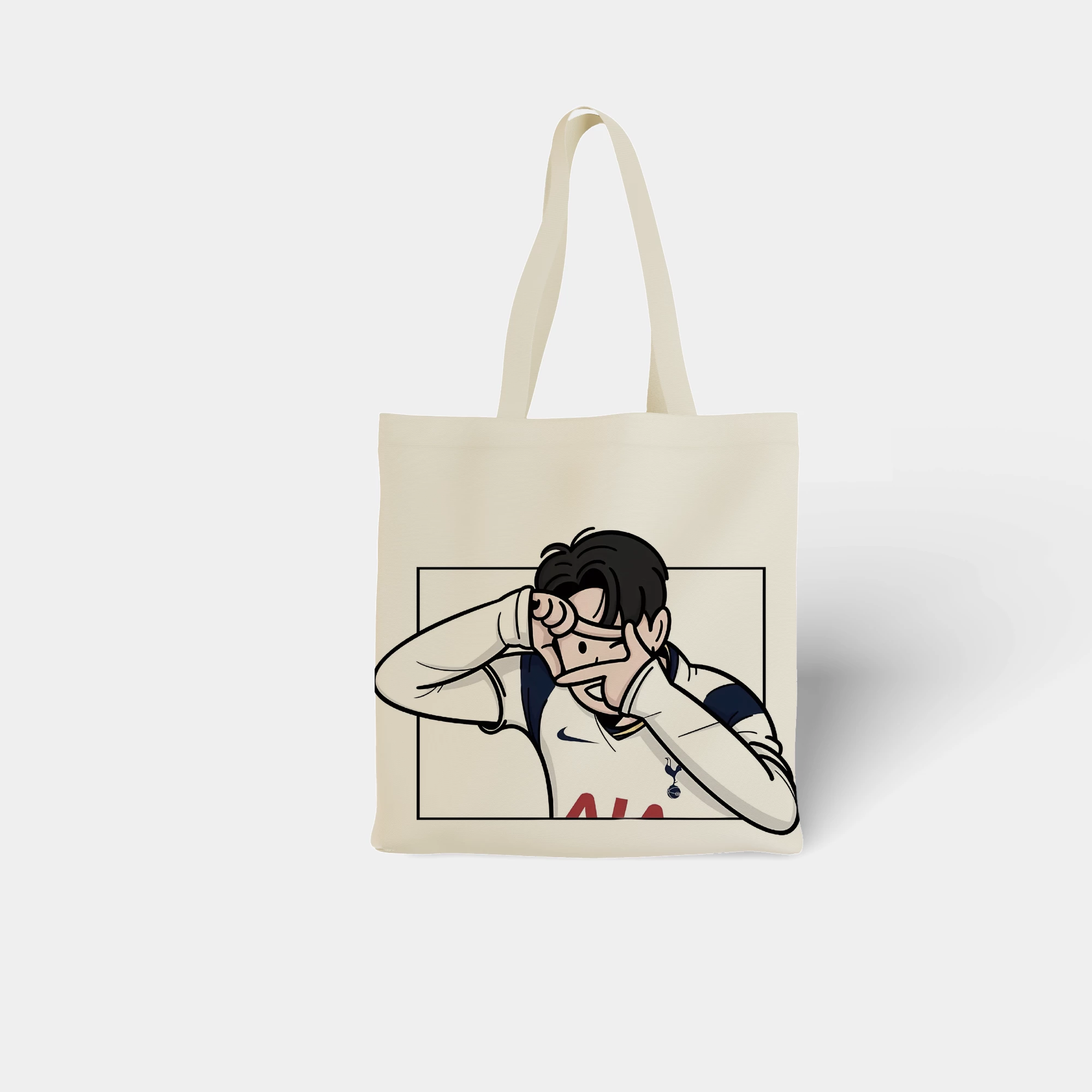 Anime Football Player Portrait Canvas Bag - Image 7
