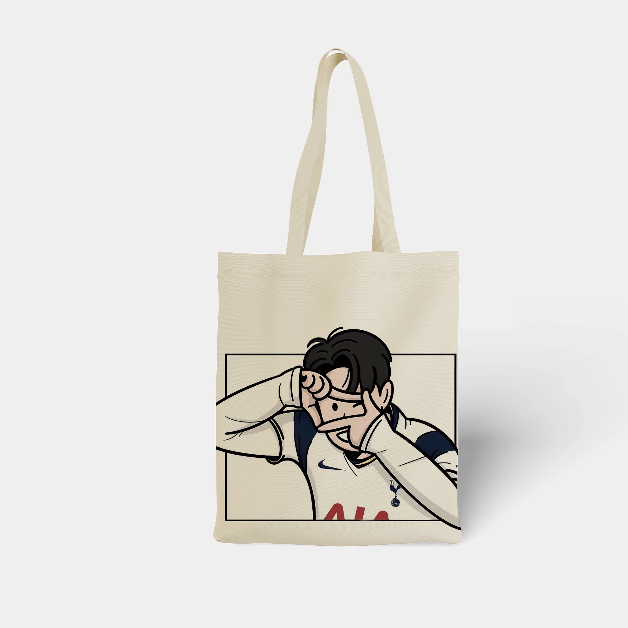 Anime Football Player Portrait Canvas Bag - Image 4