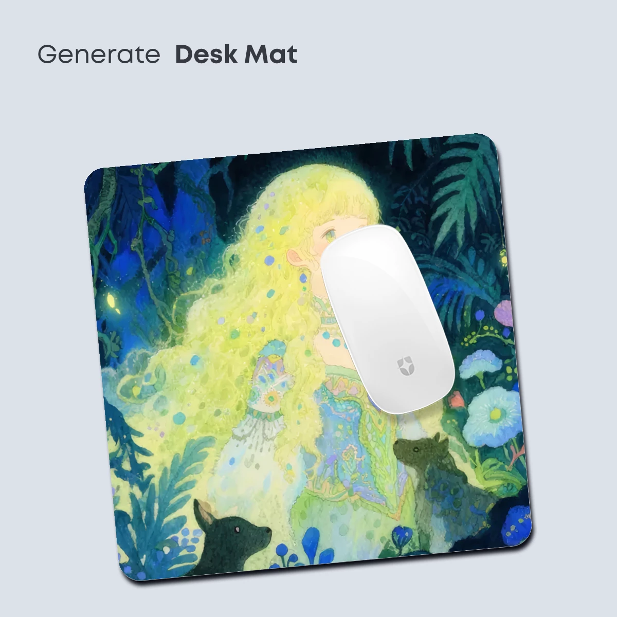 Luminous Forest Princess in Dreamlike Enchantment - Image 4