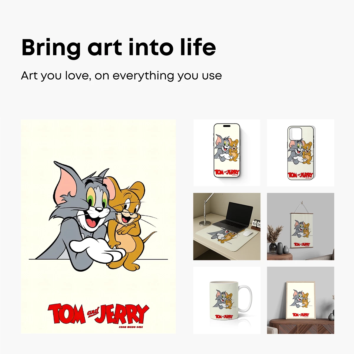Tom and Jerry: Classic Cartoon Charm in Bold Color - Image 2